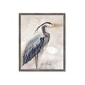 Picture of Blue Egret _GroupedProduct_Rectangle_Portrait_Framed_Matted_
