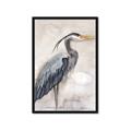 Picture of Blue Egret _GroupedProduct_Rectangle_Portrait_Framed_Matted_