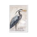 Picture of Blue Egret _GroupedProduct_Rectangle_Portrait_Framed_Matted_