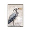 Picture of Blue Egret _GroupedProduct_Rectangle_Portrait_Framed_Matted_