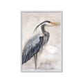 Picture of Blue Egret _GroupedProduct_Rectangle_Portrait_Framed_Matted_