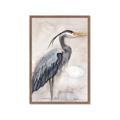 Picture of Blue Egret _GroupedProduct_Rectangle_Portrait_Framed_Matted_