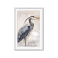 Picture of Blue Egret _GroupedProduct_Rectangle_Portrait_Framed_Matted_
