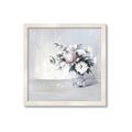 Picture of Three Petals Drop  _GroupedProduct_Square_Framed_Matted_