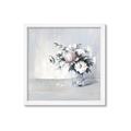 Picture of Three Petals Drop  _GroupedProduct_Square_Framed_Matted_