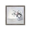 Picture of Three Petals Drop  _GroupedProduct_Square_Framed_Matted_