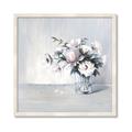 Picture of Three Petals Drop  _GroupedProduct_Square_Framed_Matted_