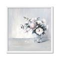 Picture of Three Petals Drop  _GroupedProduct_Square_Framed_Matted_