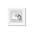 Picture of Three Petals Drop  _GroupedProduct_Square_Framed_Matted_