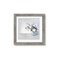 Picture of Three Petals Drop  _GroupedProduct_Square_Framed_Matted_