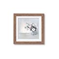 Picture of Three Petals Drop  _GroupedProduct_Square_Framed_Matted_