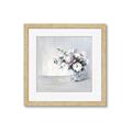 Picture of Three Petals Drop  _GroupedProduct_Square_Framed_Matted_