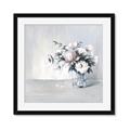 Picture of Three Petals Drop  _GroupedProduct_Square_Framed_Matted_
