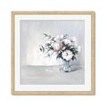 Picture of Three Petals Drop  _GroupedProduct_Square_Framed_Matted_