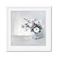 Picture of Three Petals Drop  _GroupedProduct_Square_Framed_Matted_