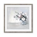 Picture of Three Petals Drop  _GroupedProduct_Square_Framed_Matted_