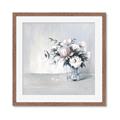 Picture of Three Petals Drop  _GroupedProduct_Square_Framed_Matted_