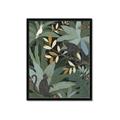 Picture of Jungle Safari I _GroupedProduct_Rectangle_Portrait_Framed_Matted_