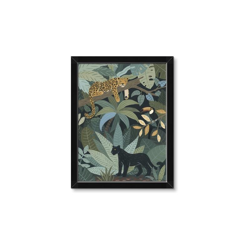 Picture of Jungle Safari II _GroupedProduct_Rectangle_Portrait_Framed_Matted_