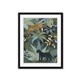 Picture of Jungle Safari II _GroupedProduct_Rectangle_Portrait_Framed_Matted_
