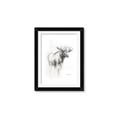 Picture of Moose Charcoal _GroupedProduct_Rectangle_Portrait_Framed_Matted_