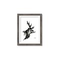 Picture of Sketched Deer side  _GroupedProduct_Rectangle_Portrait_Framed_Matted_