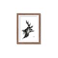 Picture of Sketched Deer side  _GroupedProduct_Rectangle_Portrait_Framed_Matted_