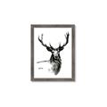 Picture of Sketched Deer  _GroupedProduct_Rectangle_Portrait_Framed_Matted_