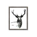 Picture of Sketched Deer  _GroupedProduct_Rectangle_Portrait_Framed_Matted_