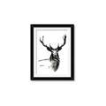 Picture of Sketched Deer  _GroupedProduct_Rectangle_Portrait_Framed_Matted_
