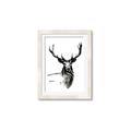 Picture of Sketched Deer  _GroupedProduct_Rectangle_Portrait_Framed_Matted_