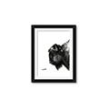 Picture of Sketched Bison _GroupedProduct_Rectangle_Portrait_Framed_Matted_