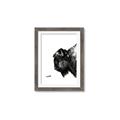 Picture of Sketched Bison _GroupedProduct_Rectangle_Portrait_Framed_Matted_