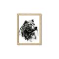 Picture of Sketched Bear _GroupedProduct_Rectangle_Portrait_Framed_Matted_
