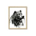 Picture of Sketched Bear _GroupedProduct_Rectangle_Portrait_Framed_Matted_