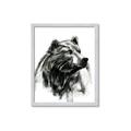 Picture of Sketched Bear _GroupedProduct_Rectangle_Portrait_Framed_Matted_