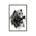 Picture of Sketched Bear _GroupedProduct_Rectangle_Portrait_Framed_Matted_