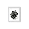Picture of Sketched Bear _GroupedProduct_Rectangle_Portrait_Framed_Matted_