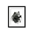 Picture of Sketched Bear _GroupedProduct_Rectangle_Portrait_Framed_Matted_