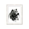 Picture of Sketched Bear _GroupedProduct_Rectangle_Portrait_Framed_Matted_