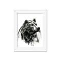 Picture of Sketched Bear _GroupedProduct_Rectangle_Portrait_Framed_Matted_