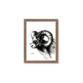 Picture of Sketched Ram _GroupedProduct_Rectangle_Portrait_Framed_Matted_