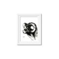 Picture of Sketched Ram _GroupedProduct_Rectangle_Portrait_Framed_Matted_