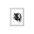 Picture of Sketched Ram _GroupedProduct_Rectangle_Portrait_Framed_Matted_