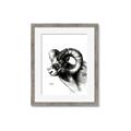 Picture of Sketched Ram _GroupedProduct_Rectangle_Portrait_Framed_Matted_