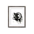 Picture of Sketched Ram _GroupedProduct_Rectangle_Portrait_Framed_Matted_