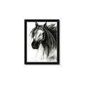 Picture of Sketched Horse _GroupedProduct_Rectangle_Portrait_Framed_Matted_