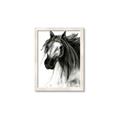 Picture of Sketched Horse _GroupedProduct_Rectangle_Portrait_Framed_Matted_
