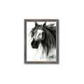 Picture of Sketched Horse _GroupedProduct_Rectangle_Portrait_Framed_Matted_