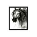 Picture of Sketched Horse _GroupedProduct_Rectangle_Portrait_Framed_Matted_